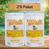 FOOD garden Kurutulmuş Ananas - Katkısız Şeker İlavesiz 2x50 gr